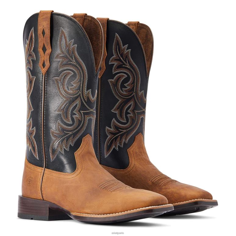 RJ66P84 botte ultra western driver Ariat chaussure croquant à l'oseille Hommes
