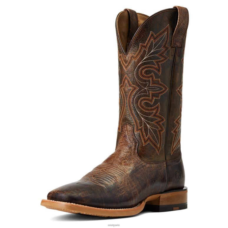 RJ66P93 botte western remarquable Ariat chaussure blé saupoudré Hommes