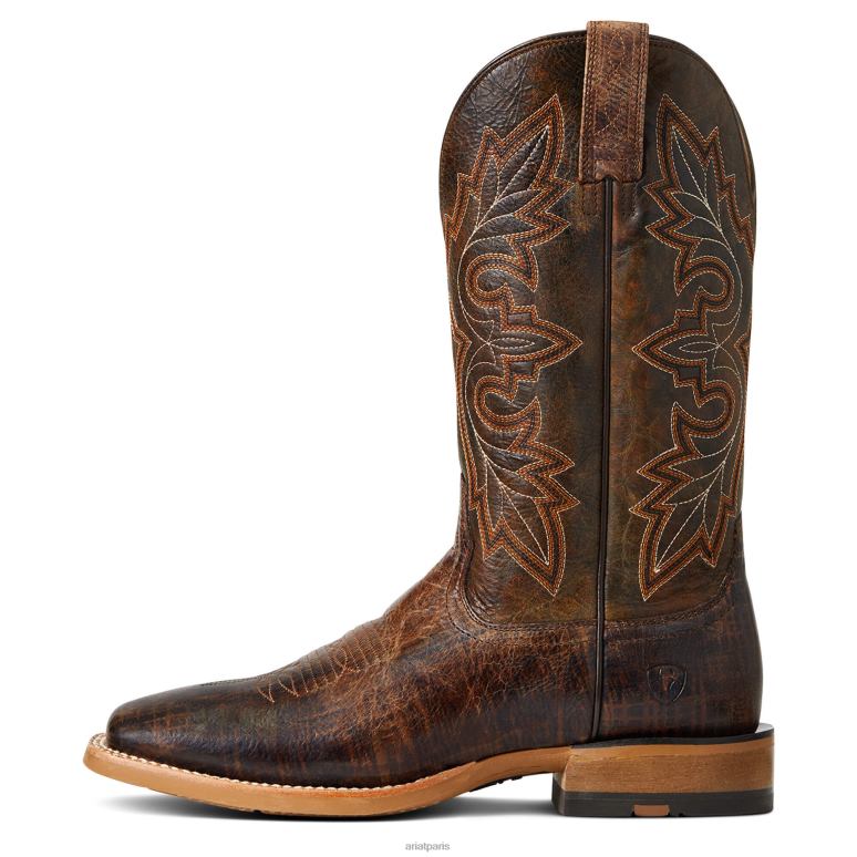RJ66P93 botte western remarquable Ariat chaussure blé saupoudré Hommes