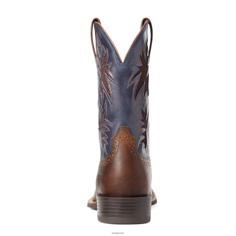 RJ66P96 botte western sport cool venttek Ariat chaussure dessus de bar marron Hommes