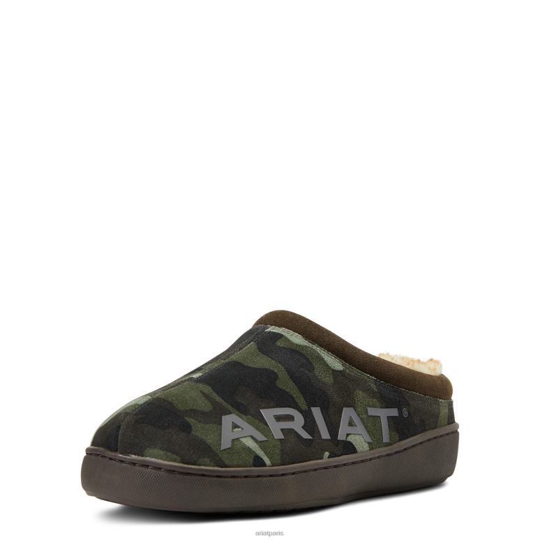 RJ66P468 sabot à capuche à logo Ariat chaussure camouflage Hommes