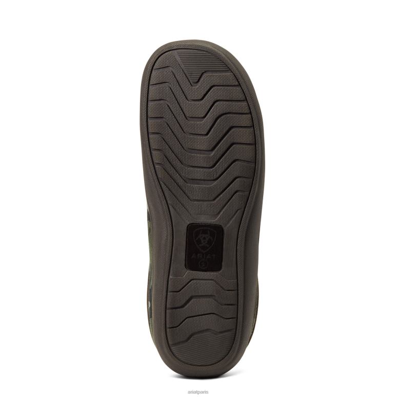 RJ66P468 sabot à capuche à logo Ariat chaussure camouflage Hommes