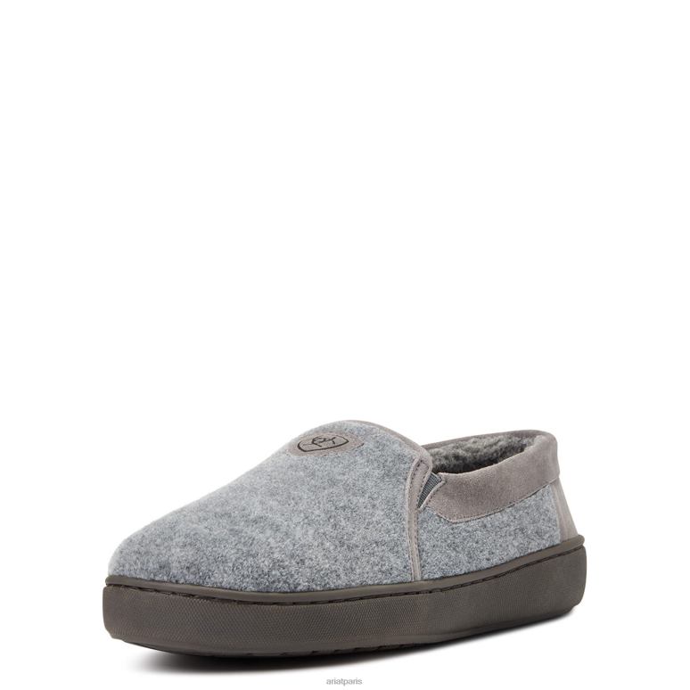 RJ66P472 pantoufle lincoln Ariat chaussure gris Hommes