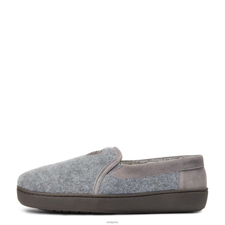 RJ66P472 pantoufle lincoln Ariat chaussure gris Hommes