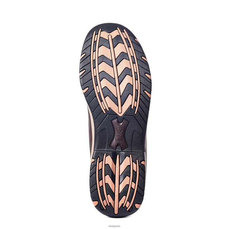 RJ66P157 terrain Ariat chaussure brun huilé tapageur Hommes