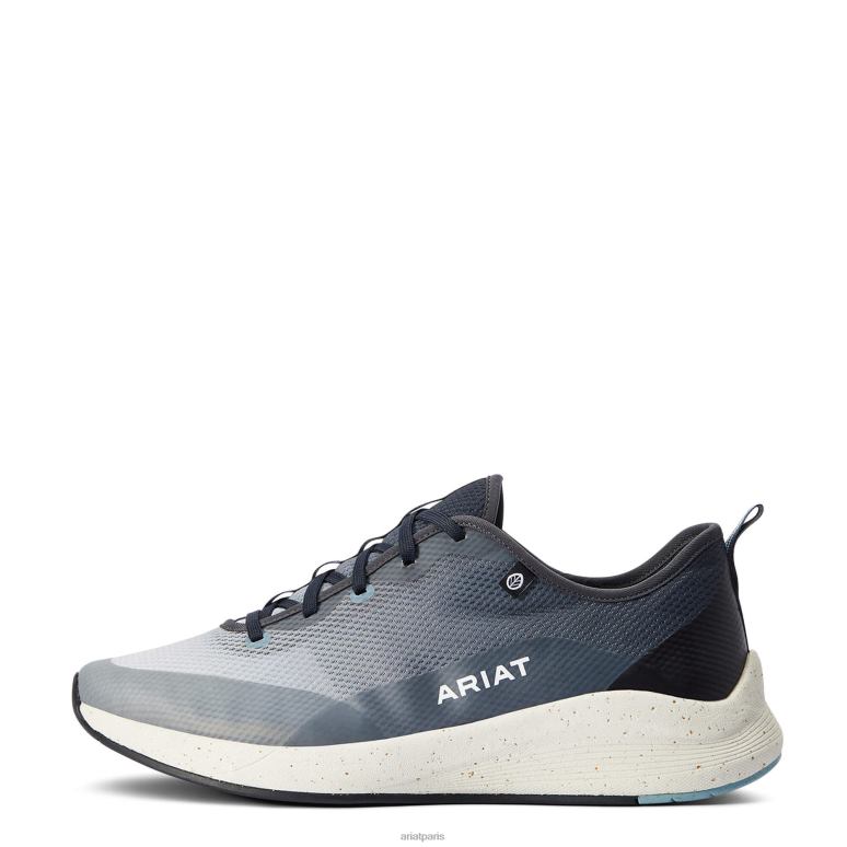 RJ66P366 coureur de quart Ariat chaussure gris fumé Hommes