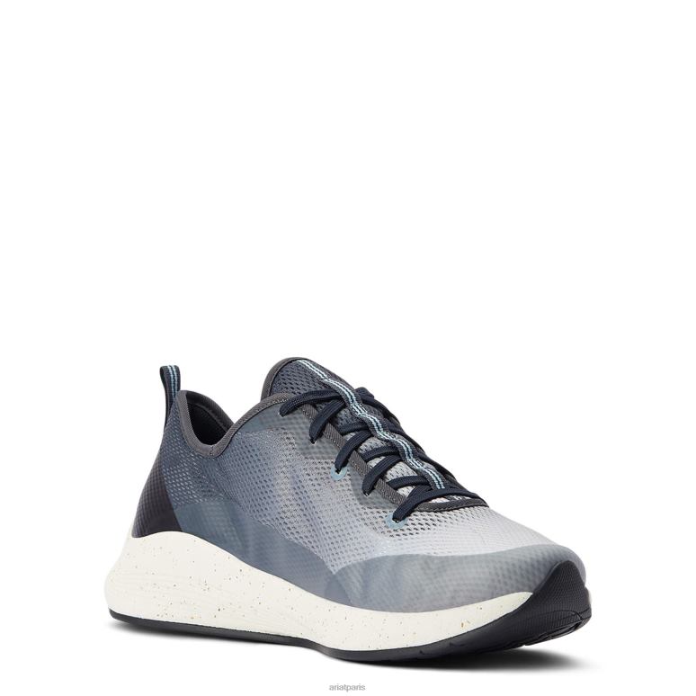 RJ66P366 coureur de quart Ariat chaussure gris fumé Hommes