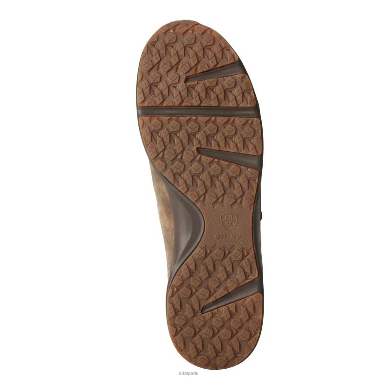 RJ66P414 cracheur de feu Ariat chaussure bombardier marron Hommes