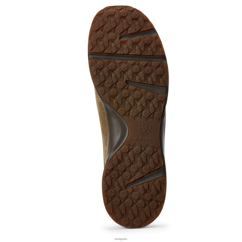 RJ66P416 spitfire à enfiler Ariat chaussure bombardier marron Hommes