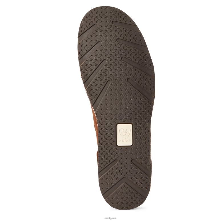 RJ66P417 croiseur 1 Ariat chaussure marron vieilli Hommes