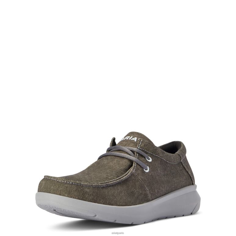 RJ66P422 Hilo 1 Ariat chaussure toile de frêne profond Hommes