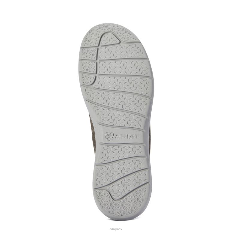 RJ66P422 Hilo 1 Ariat chaussure toile de frêne profond Hommes