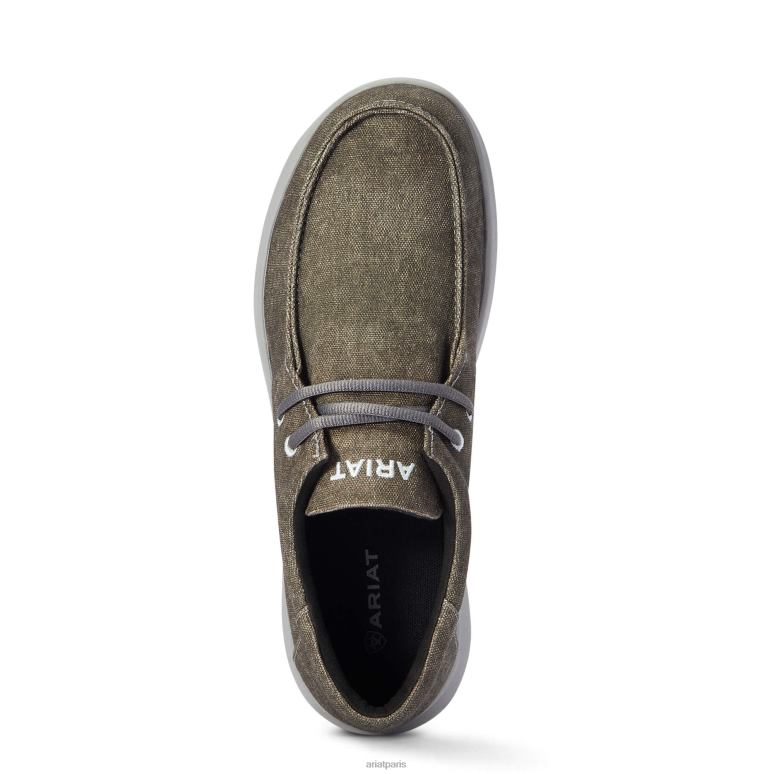 RJ66P422 Hilo 1 Ariat chaussure toile de frêne profond Hommes