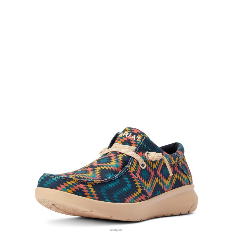 RJ66P425 Hilo 1 Ariat chaussure bleu sud-ouest Hommes