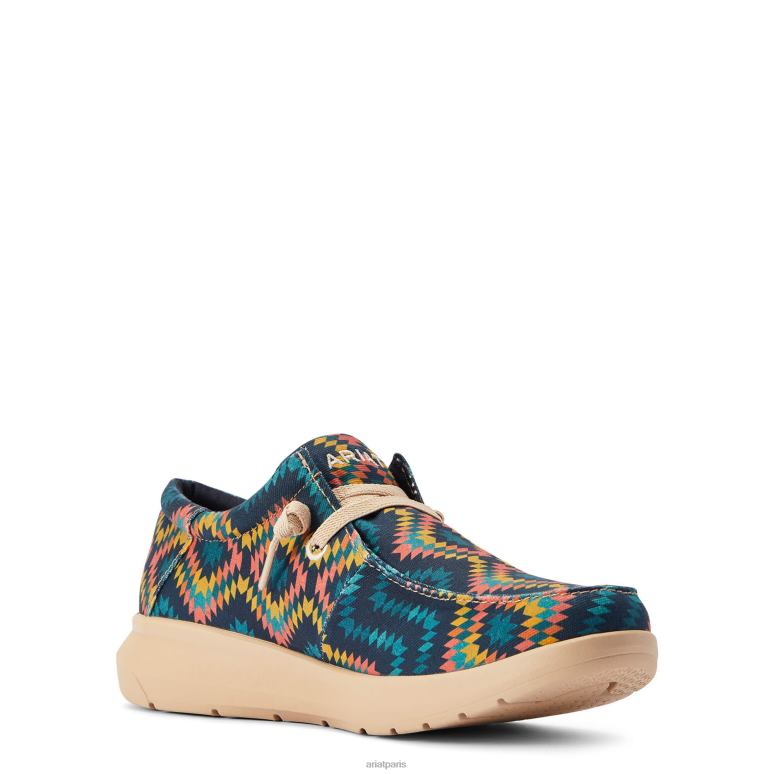 RJ66P425 Hilo 1 Ariat chaussure bleu sud-ouest Hommes