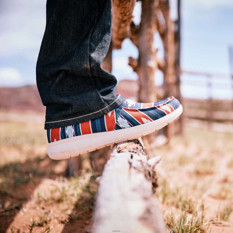 RJ66P433 Hilo Chimayo Ariat chaussure cristo marine Hommes