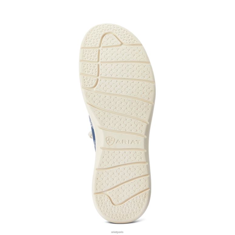 RJ66P435 Hilo 1 Ariat chaussure bonefish bleu Hommes