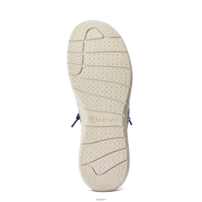 RJ66P439 Hilo 1 Ariat chaussure hula bleu Hommes