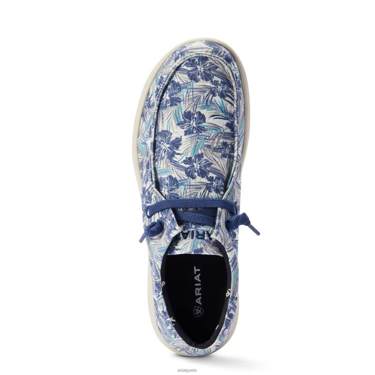 RJ66P439 Hilo 1 Ariat chaussure hula bleu Hommes