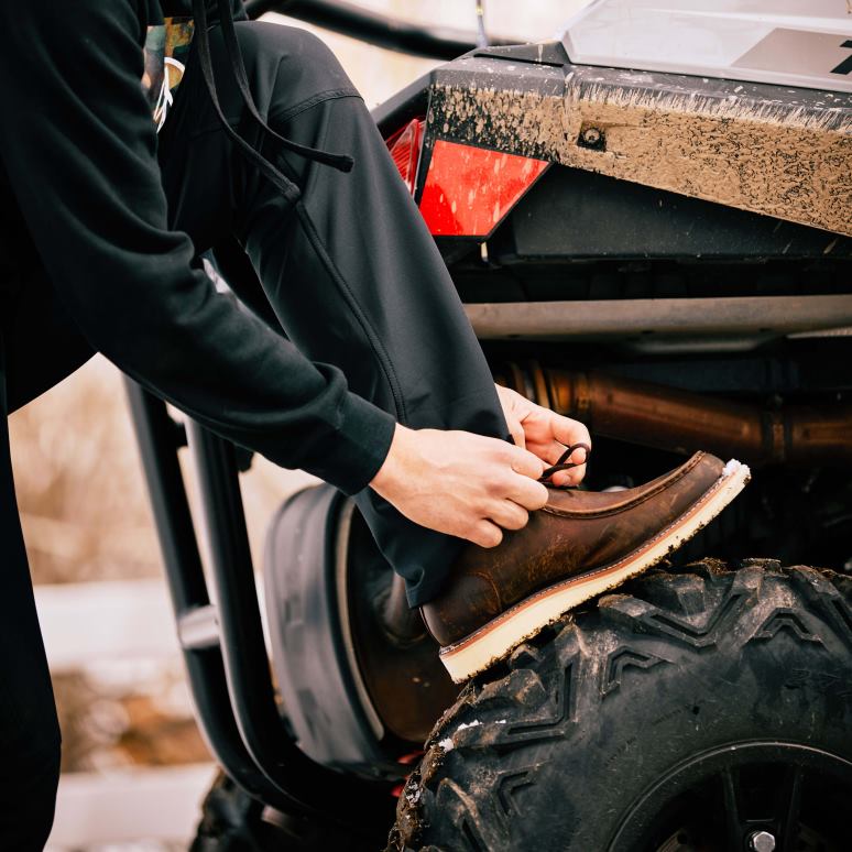 RJ66P451 botte de reconnaissance du pays Ariat chaussure marron vieilli Hommes