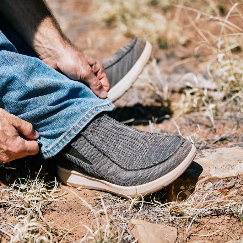 RJ66P459 hilo mi jumeau gore Ariat chaussure marron chiné Hommes