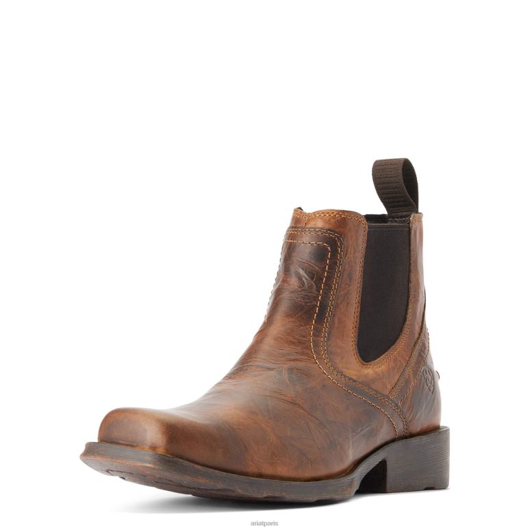 RJ66P81 botte de randonnée Midtown Ariat chaussure marron grange Hommes