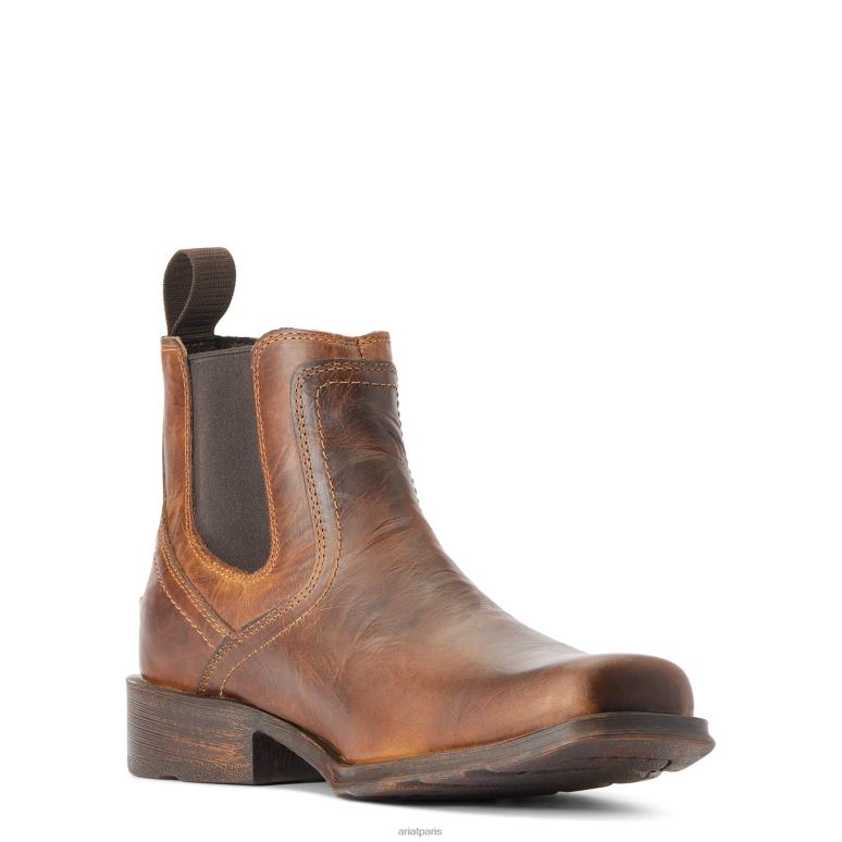 RJ66P81 botte de randonnée Midtown Ariat chaussure marron grange Hommes