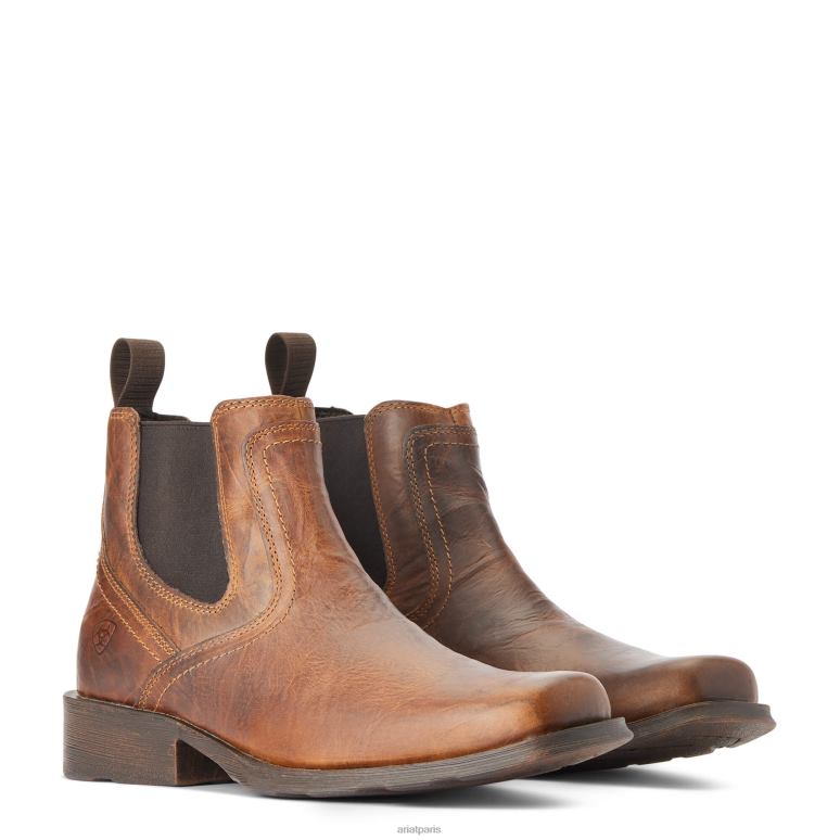 RJ66P81 botte de randonnée Midtown Ariat chaussure marron grange Hommes