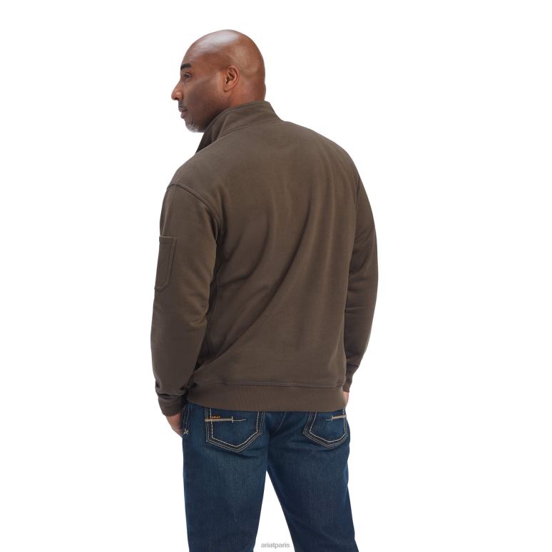 RJ66P1447 pull polaire pour heures supplémentaires Ariat hauts roitelet Hommes