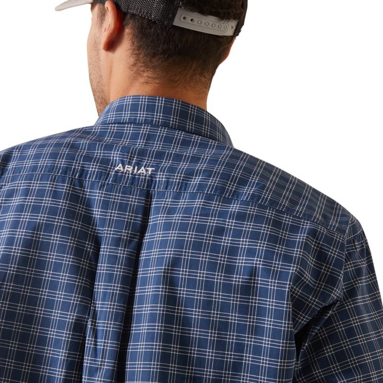 RJ66P1061 chemise coupe classique karim pro series Ariat hauts océan au clair de lune Hommes