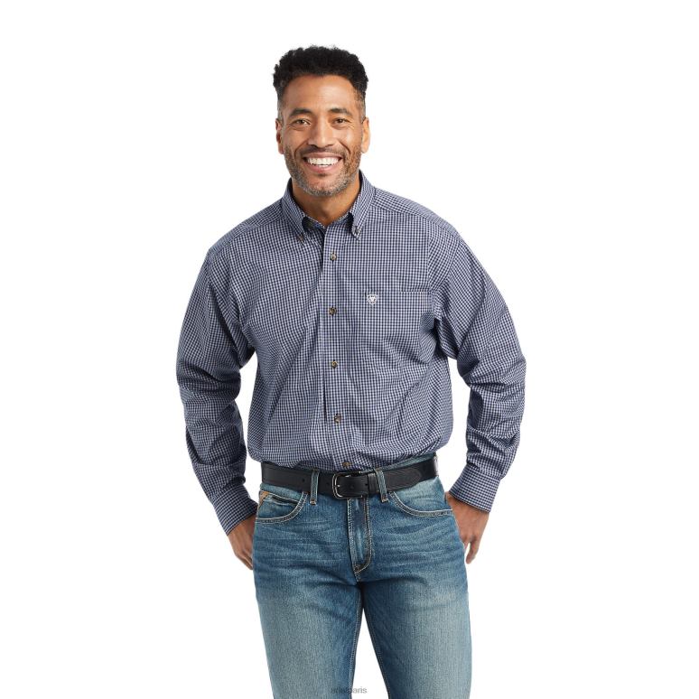 RJ66P1098 chemise coupe classique giovani pro series Ariat hauts caban Hommes