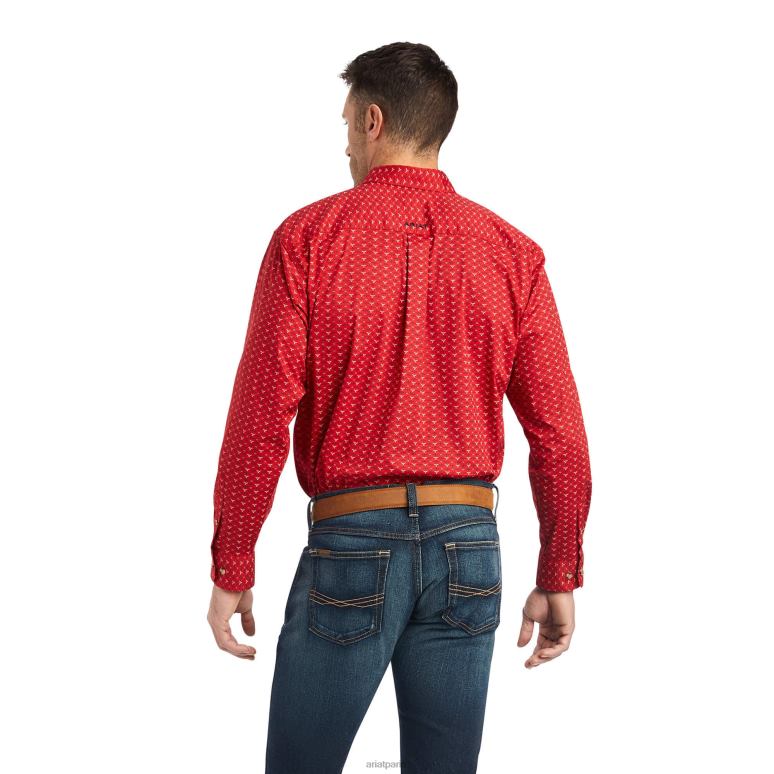 RJ66P1193 chemise coupe classique stretch korbin Ariat hauts samba Hommes