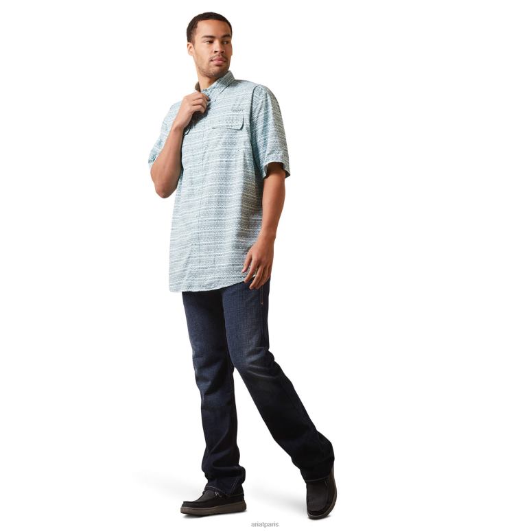 RJ66P1250 venttek outbound chemise coupe classique Ariat hauts eau juste Hommes