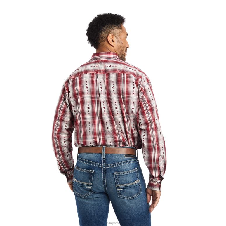 RJ66P1328 chemise coupe classique wilfred pro series Ariat hauts bruant des neiges Hommes