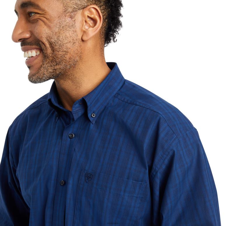 RJ66P1329 chemise coupe classique gidion pro series Ariat hauts caban Hommes