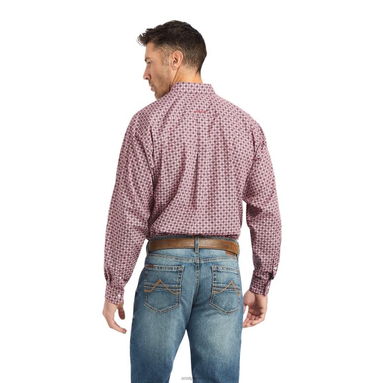 RJ66P1360 chemise coupe classique eldredge sans plis Ariat hauts blanc Hommes