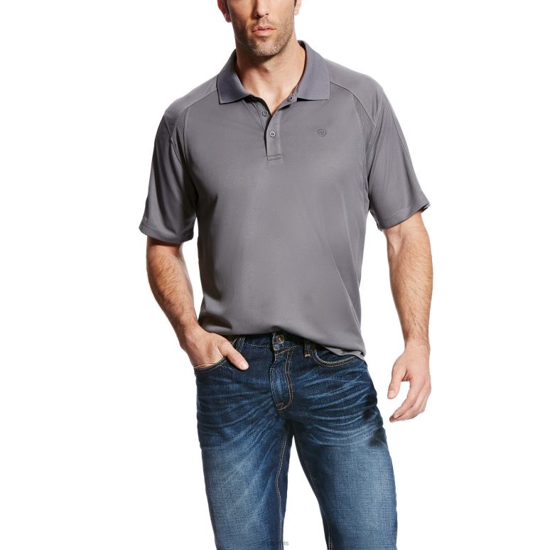 RJ66P653 ac-polo Ariat hauts ombre Hommes