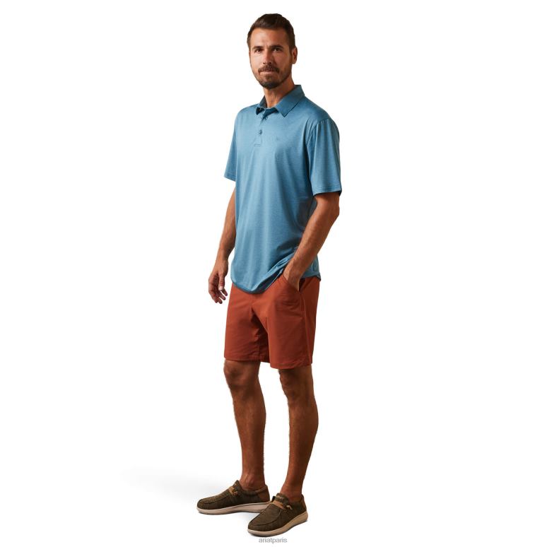 RJ66P708 chargeur 2.0 polo Ariat hauts Sarcelle eurasienne Hommes