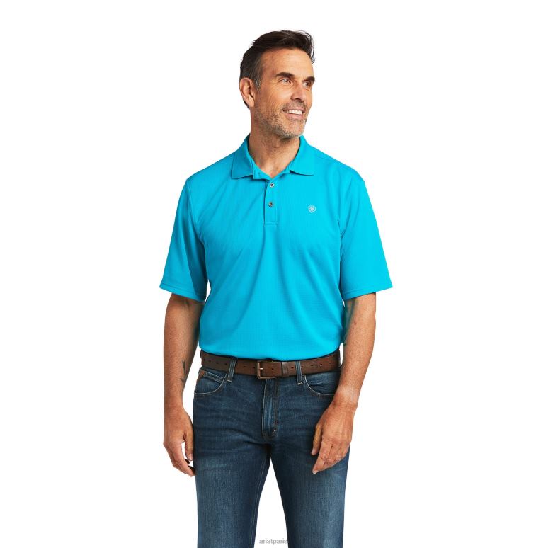 RJ66P860 polo ambition Ariat hauts coucher de soleil hawaïen Hommes
