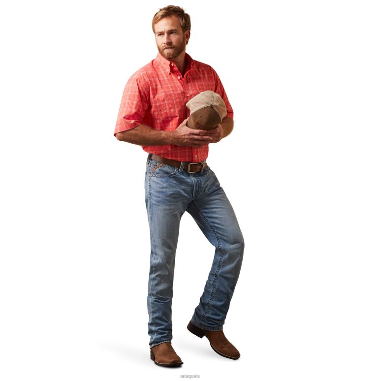 RJ66P946 pro series daniel chemise coupe classique Ariat hauts Cayenne Hommes