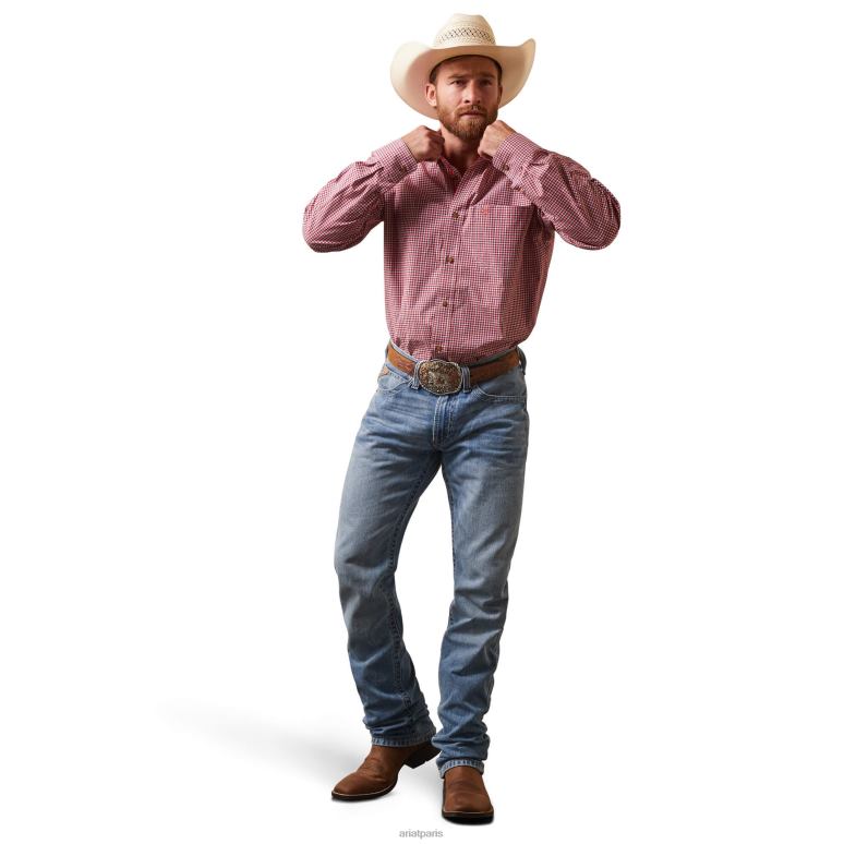 RJ66P981 chemise coupe classique dominick pro series Ariat hauts Cayenne Hommes