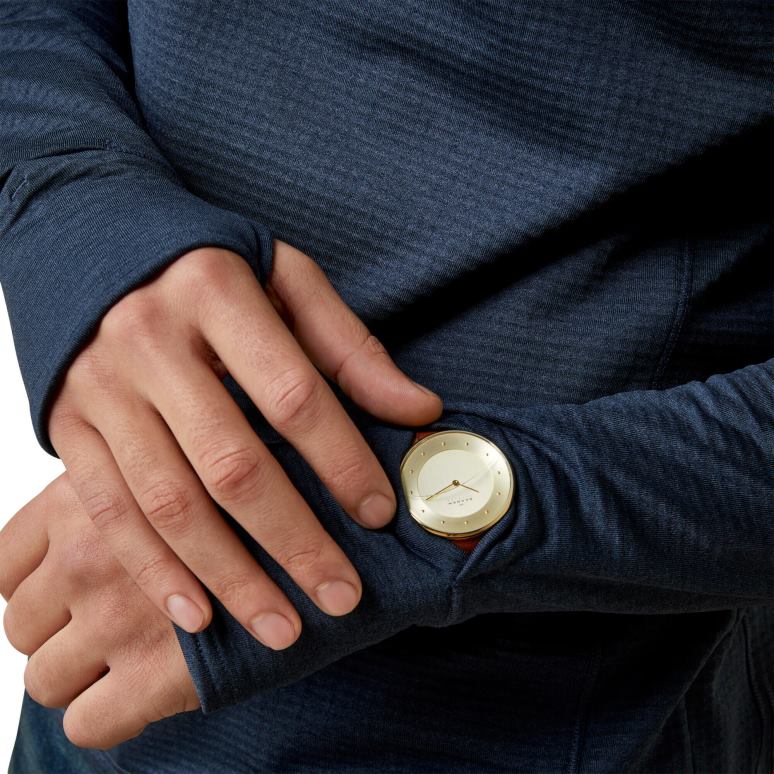 RJ66P1675 couche de base 1/4 zip Team Gridwork Ariat hauts marine Hommes