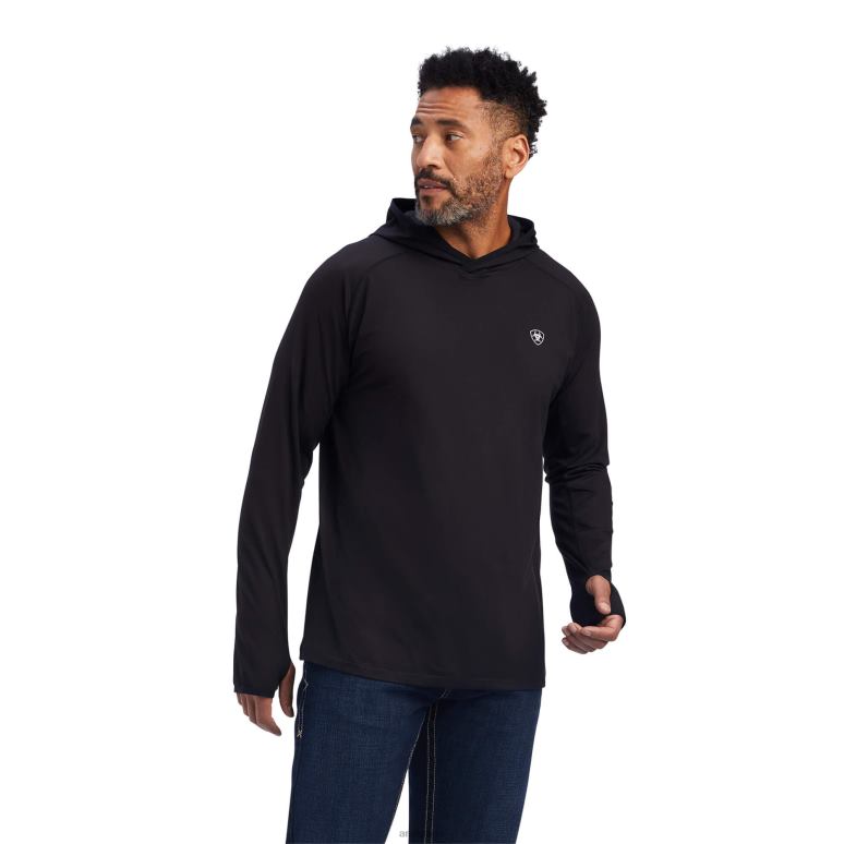 RJ66P645 couche de base Cornell Ariat hauts noir Hommes