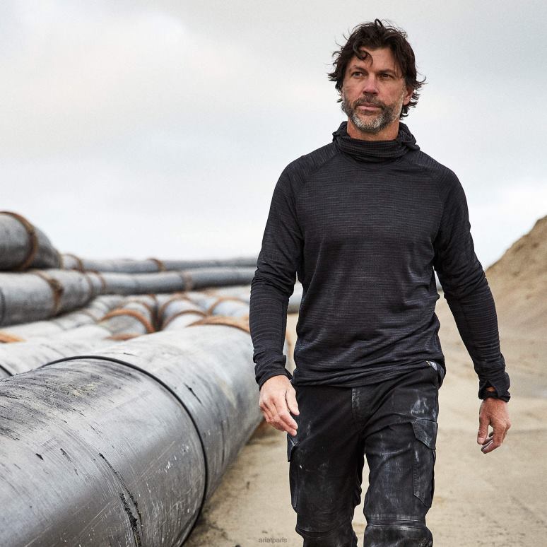 RJ66P820 couche de base pour cagoule en treillis de barres d'armature Ariat hauts noir Hommes