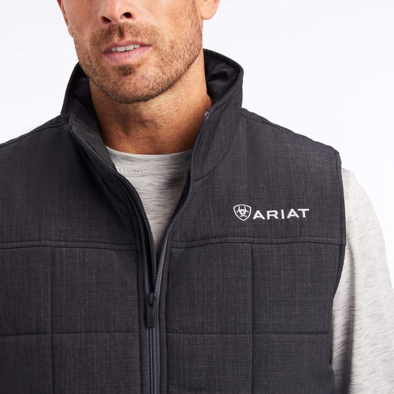 RJ66P1579 gilet isolé crius Ariat hauts fantôme Hommes