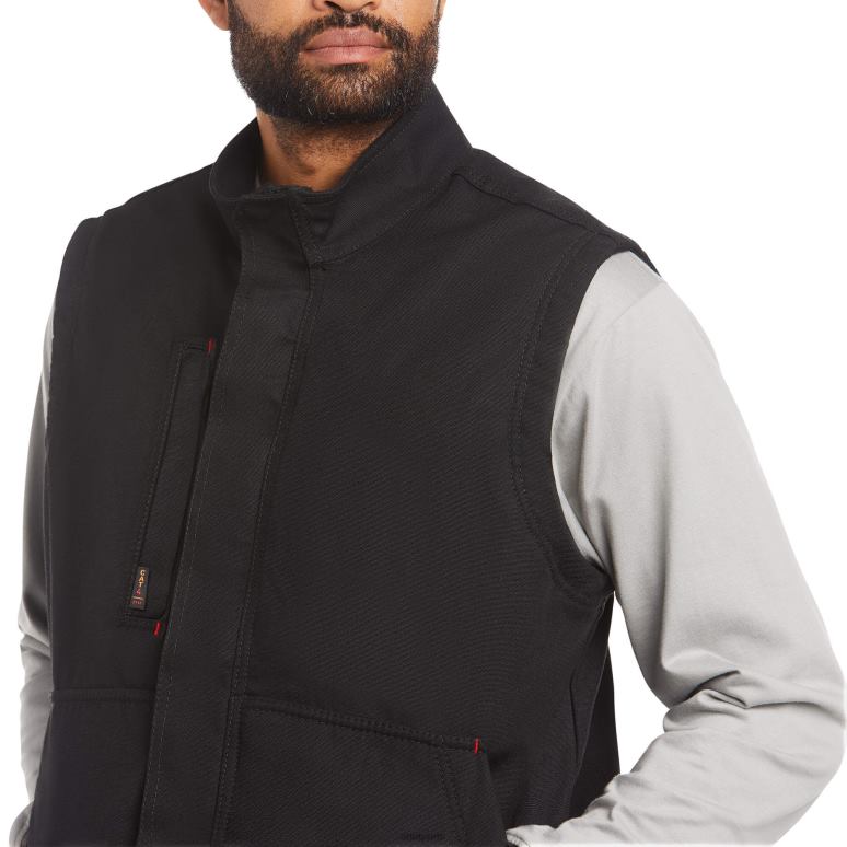 RJ66P1580 gilet isolé fr workhorse Ariat hauts noir Hommes