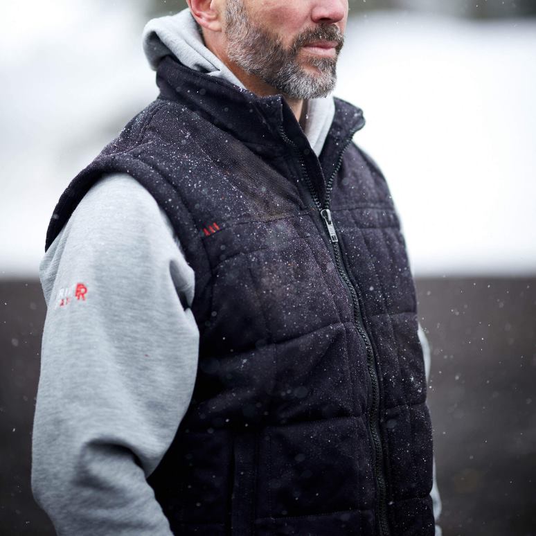 RJ66P1612 gilet isolé fr crius Ariat hauts noir Hommes