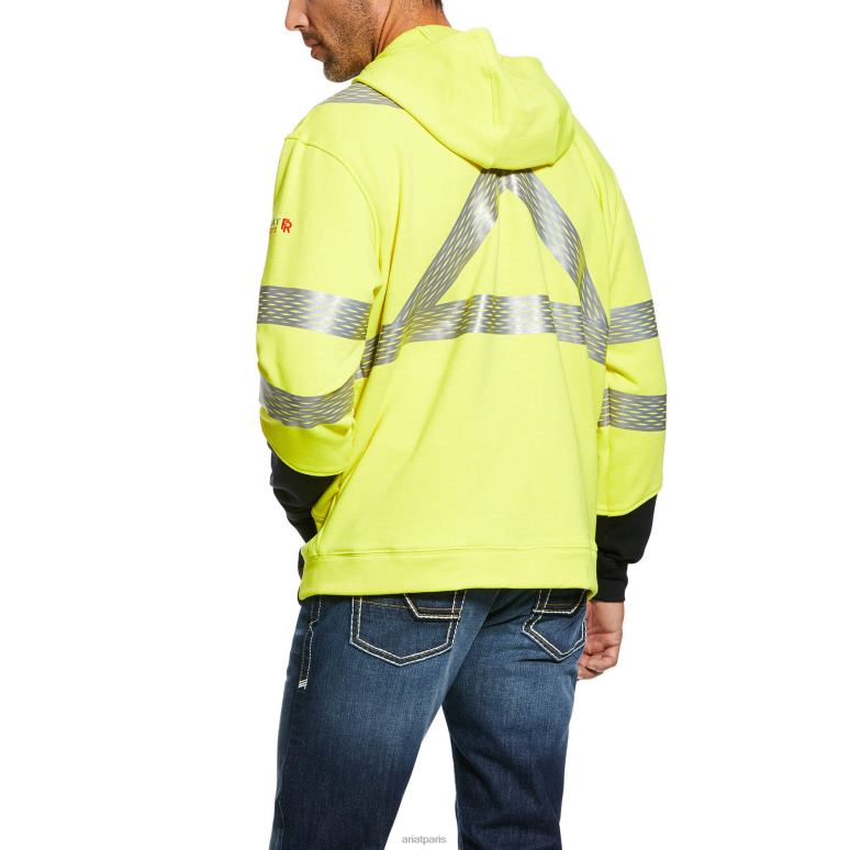 RJ66P1464 fr sweat à capuche haute visibilité Ariat hauts jaune haute visibilité Hommes
