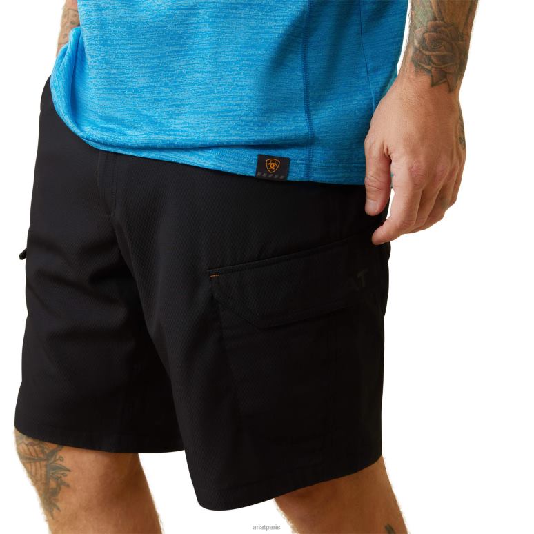 RJ66P748 t-shirt coupe athlétique évolution des barres d'armature Ariat hauts bleu plongée Hommes