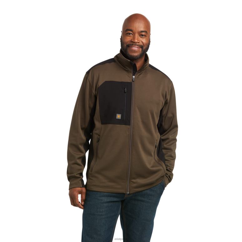 RJ66P1497 veste hybride en polaire durastretch dri-tech rebar Ariat hauts roitelet Hommes